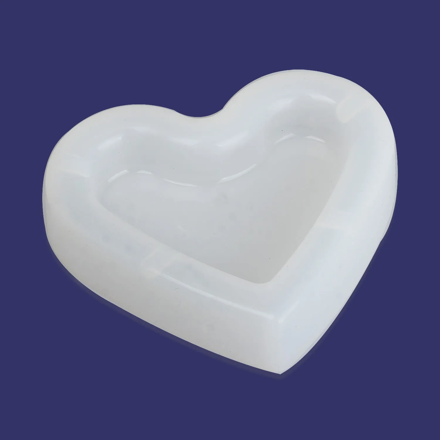 1 PCS Ashtray Silicone Mold DIY Epoxy Resin Mould Heart Diamond Shape Mold For Home Decoration 103294