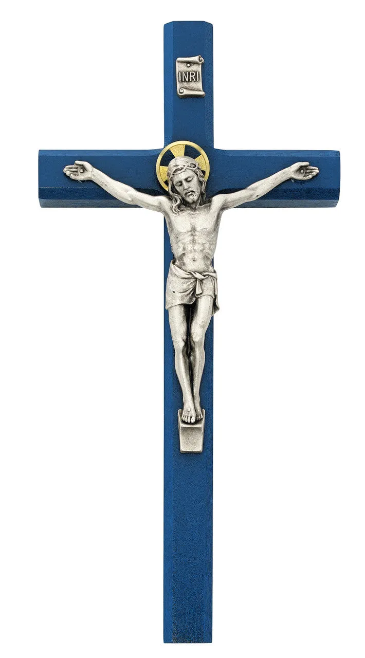 10 Blue El-8 Crucifix