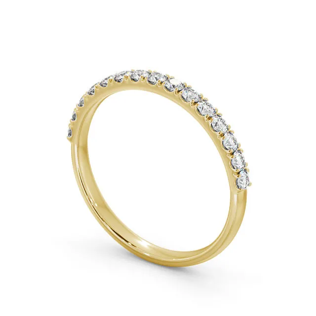 .15ct Diamond Half Eternity Band