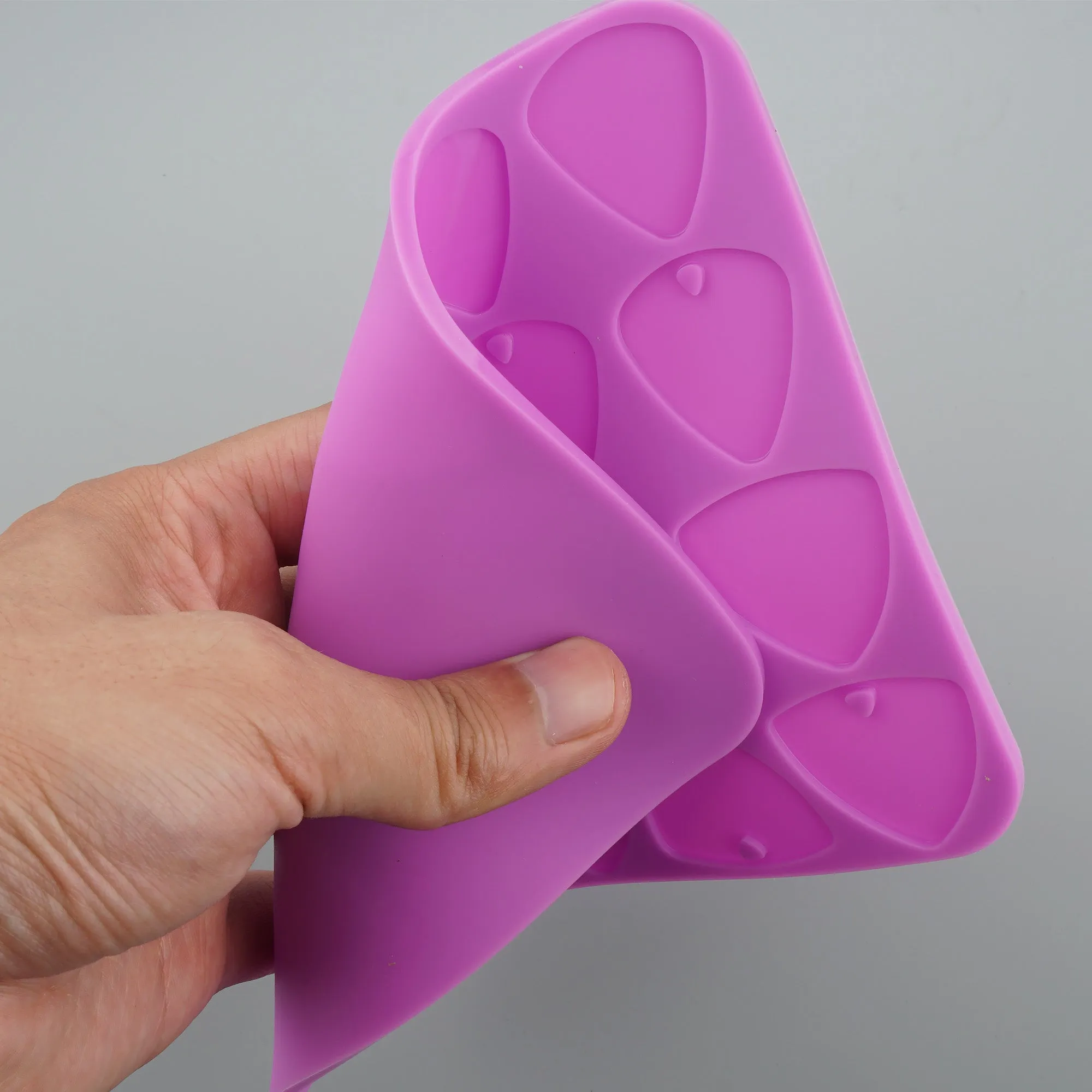 1pc Silicone Guita Pick Mold- Epoxy Guita Pick-guita pick resin mold 10406050