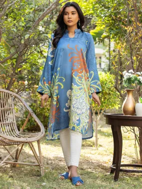 1pc - Stitched Silk Shirt