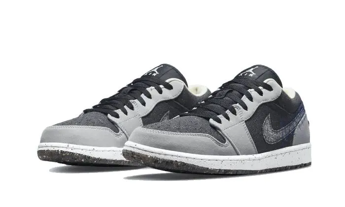 Air Jordan 1 Low Crater Black Grey