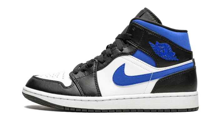 Air Jordan 1 Mid White Black Royal