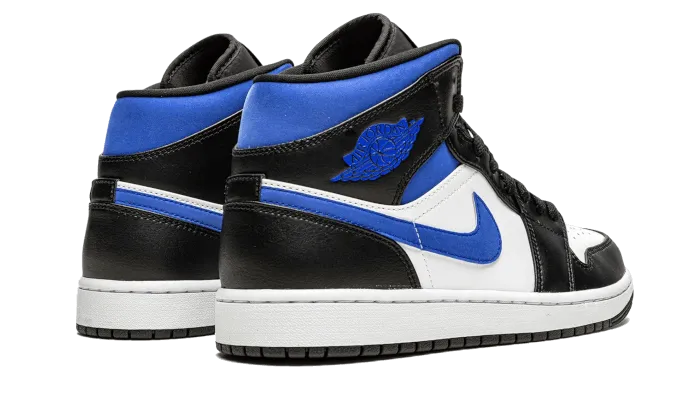 Air Jordan 1 Mid White Black Royal