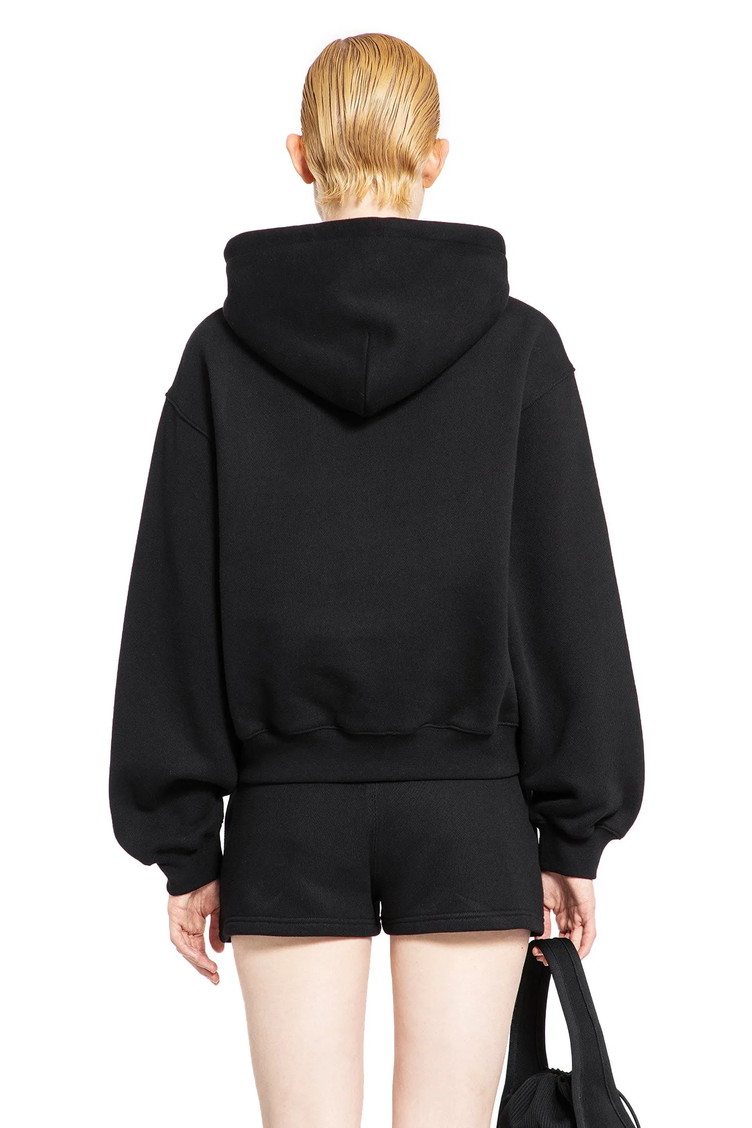 ALEXANDER WANG WOMAN BLACK SWEATSHIRTS