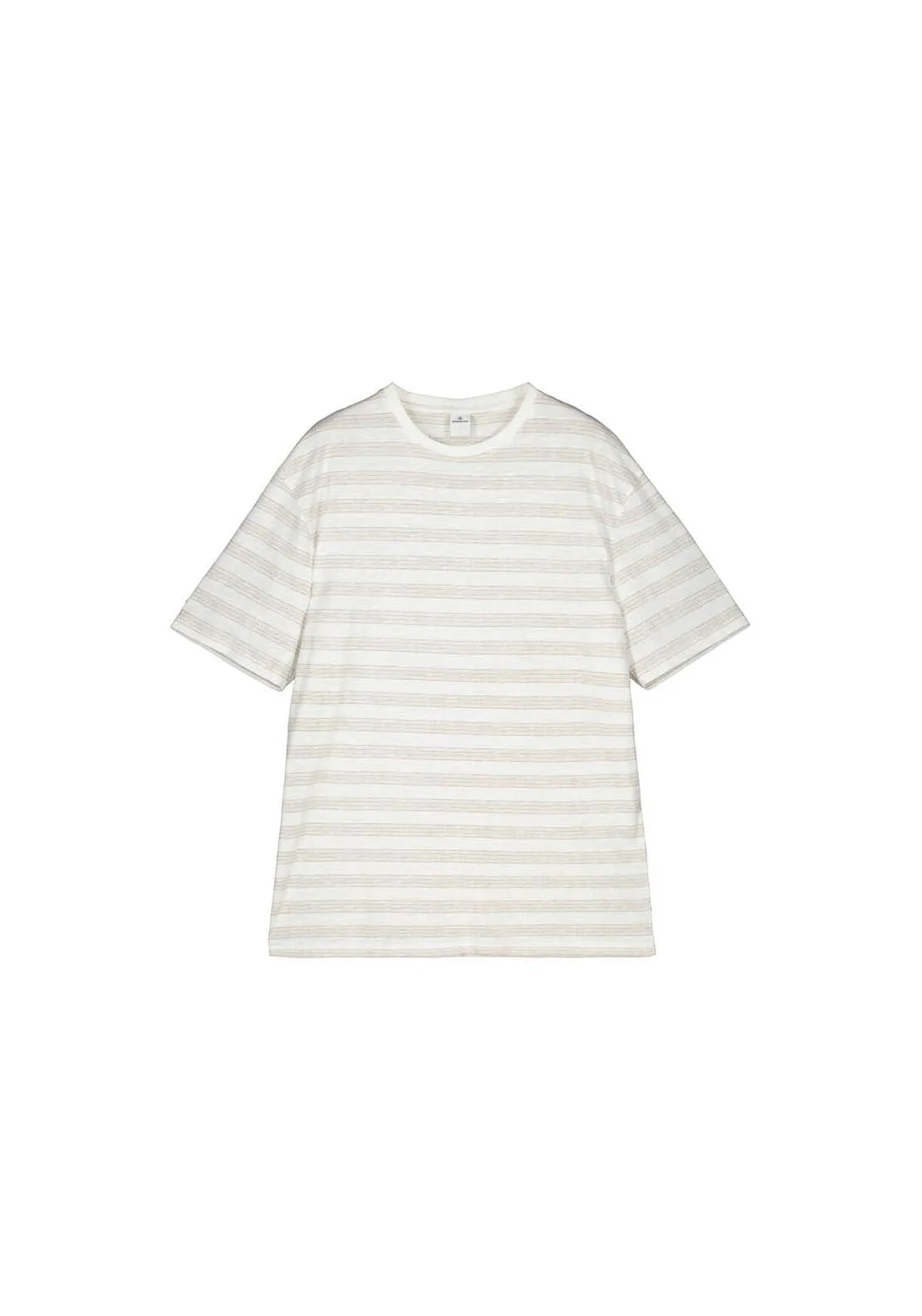 All-over printed slub T-shirt - Ivory