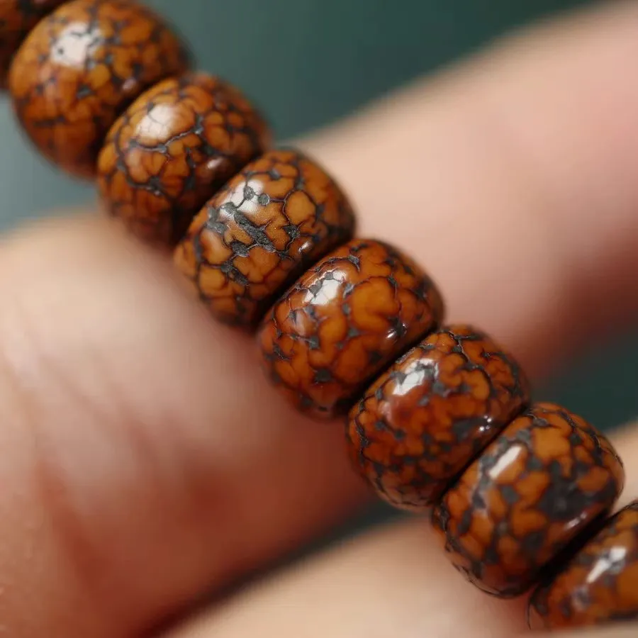 Antique Tibetan Lotus Seed Bracelet