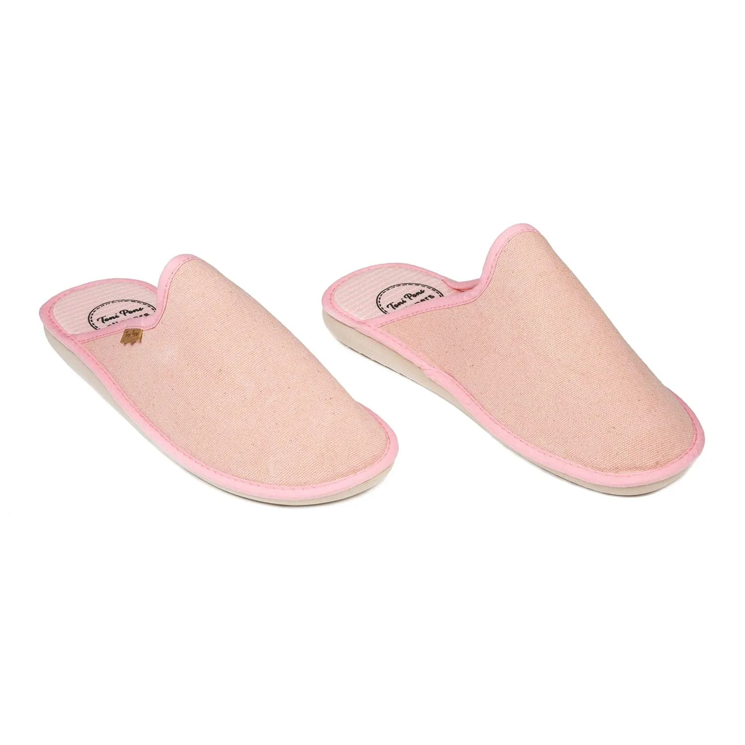 Basic Cotton Blend Slippers for Women - Cleo-BA