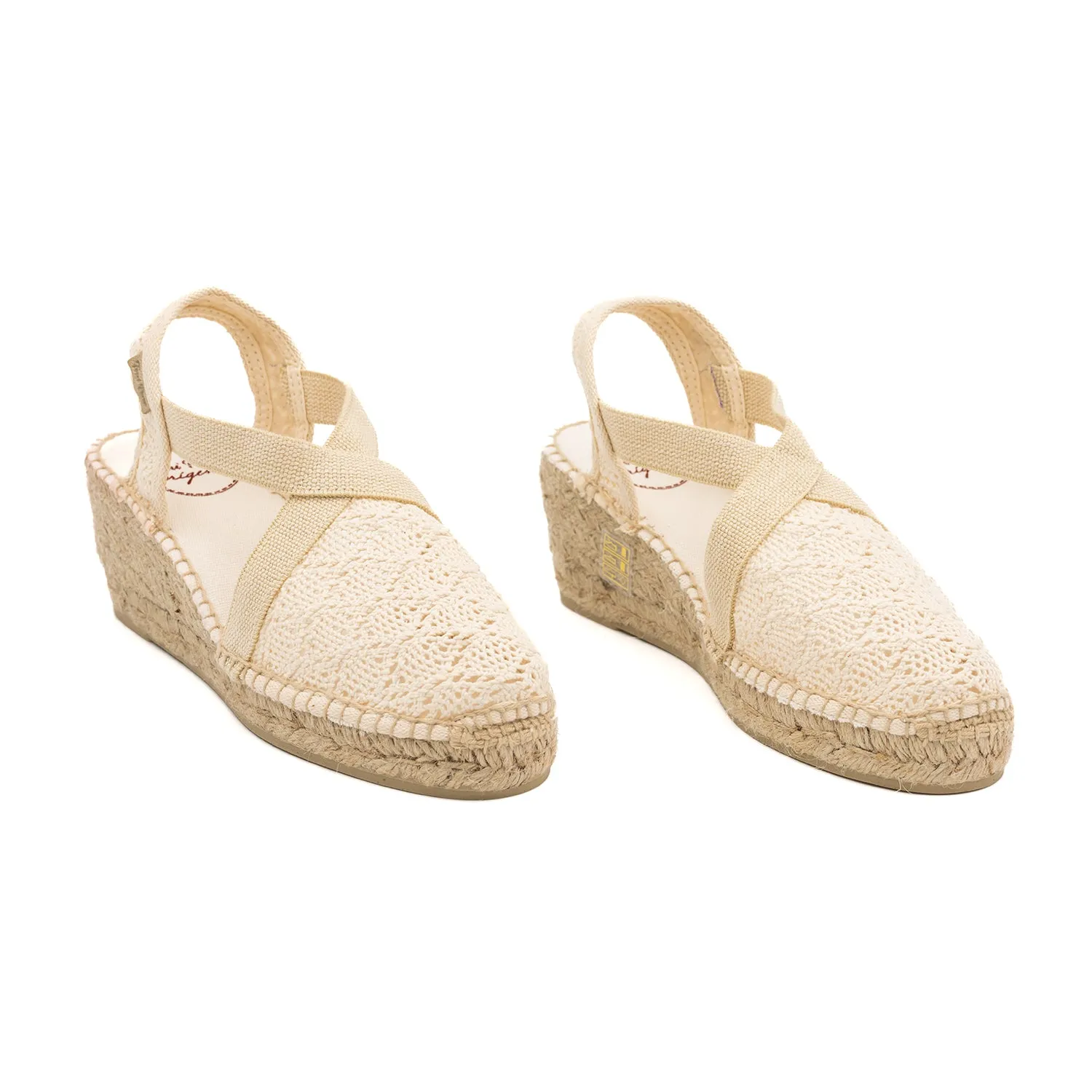 Basic Cotton Blend Wedges For Women - Terra-AD