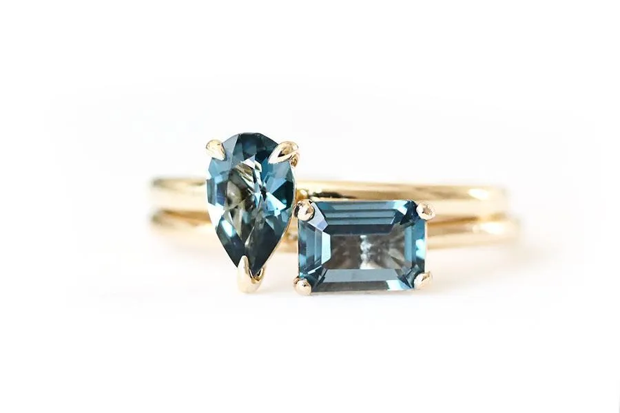 Bella London Blue Topaz Ring