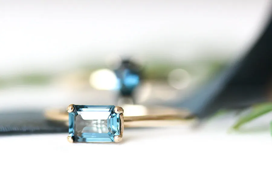 Bella London Blue Topaz Ring