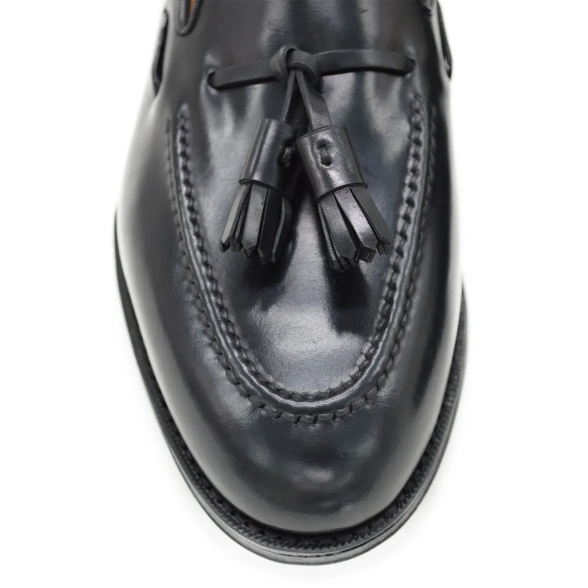 Berwick 1707 Premium Grade Cordovan Tasselled loafer (8491) -Black