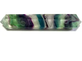 Between Space and Time Fluorite Wand