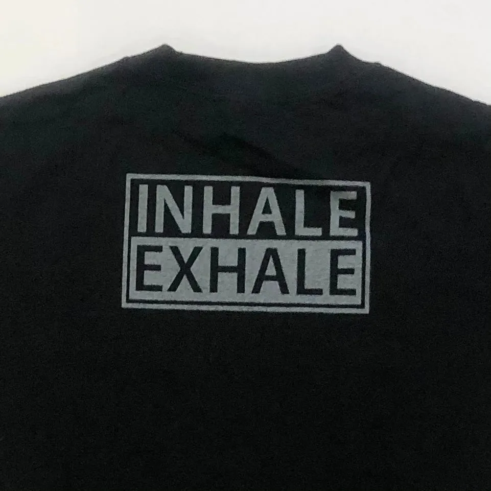 BILLIONAIRE Inhale Exhale Graphic T-Shirt