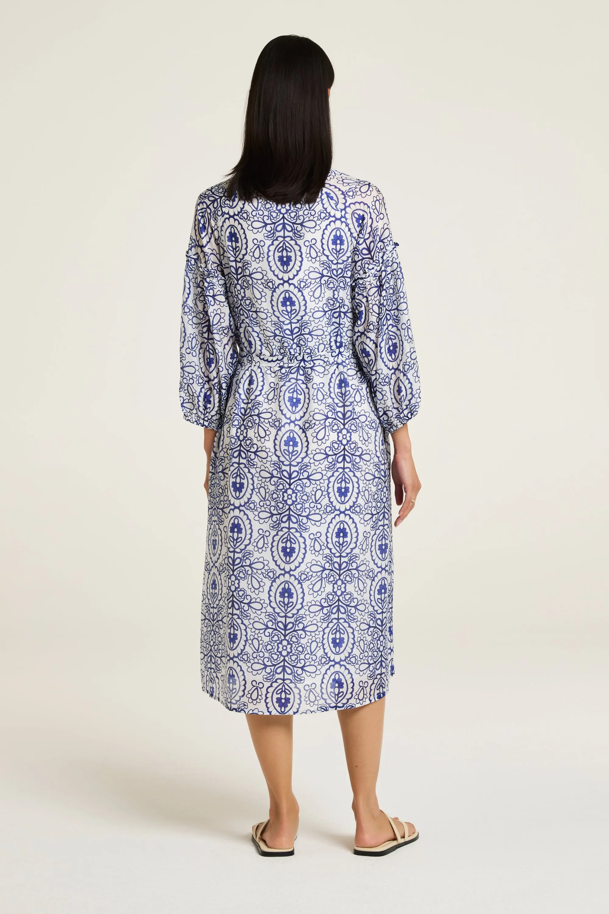 Boheme Puff Sleeve Dress