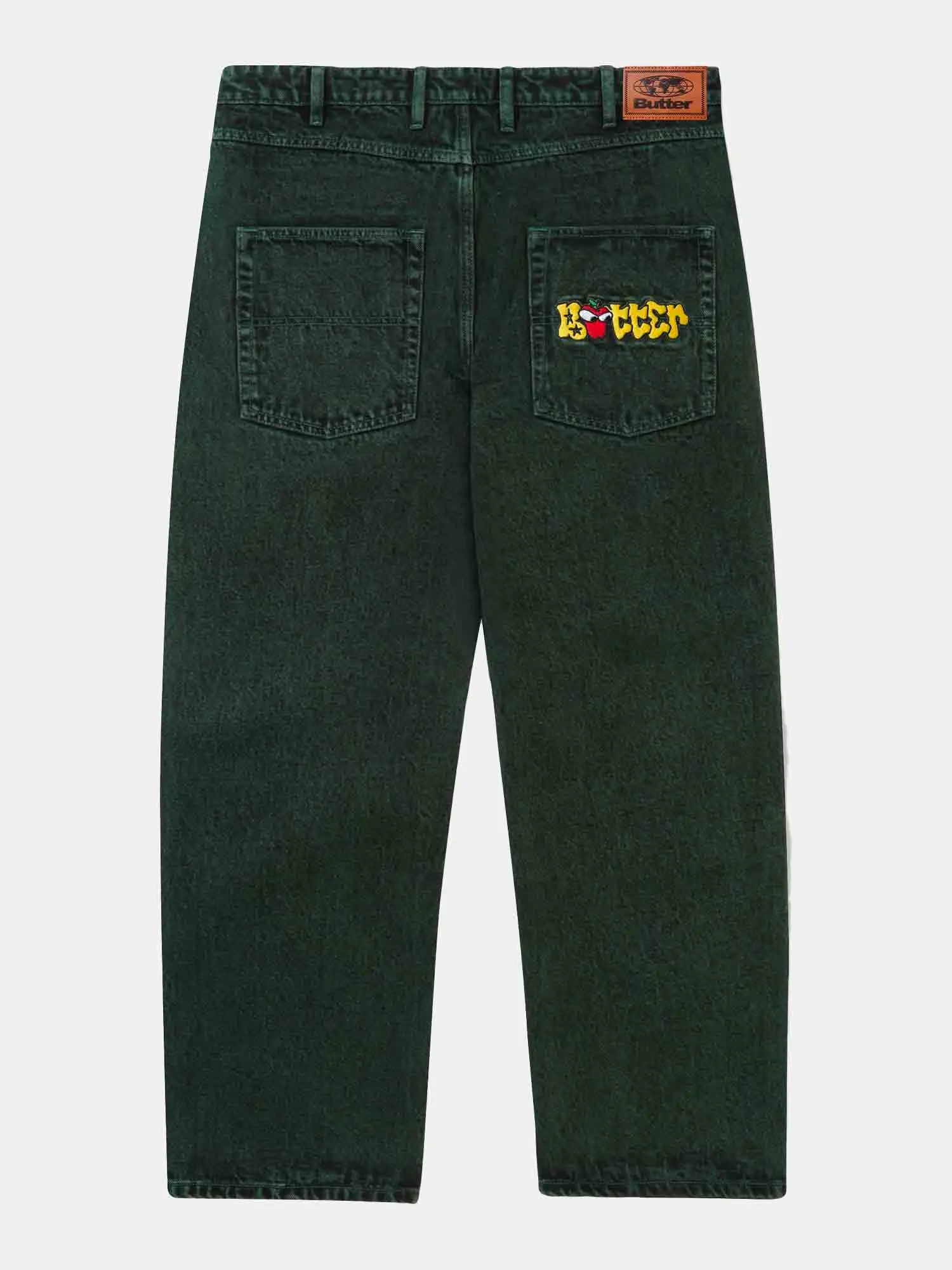 Butter Goods Big Apple Denim Jeans - Acid Fern