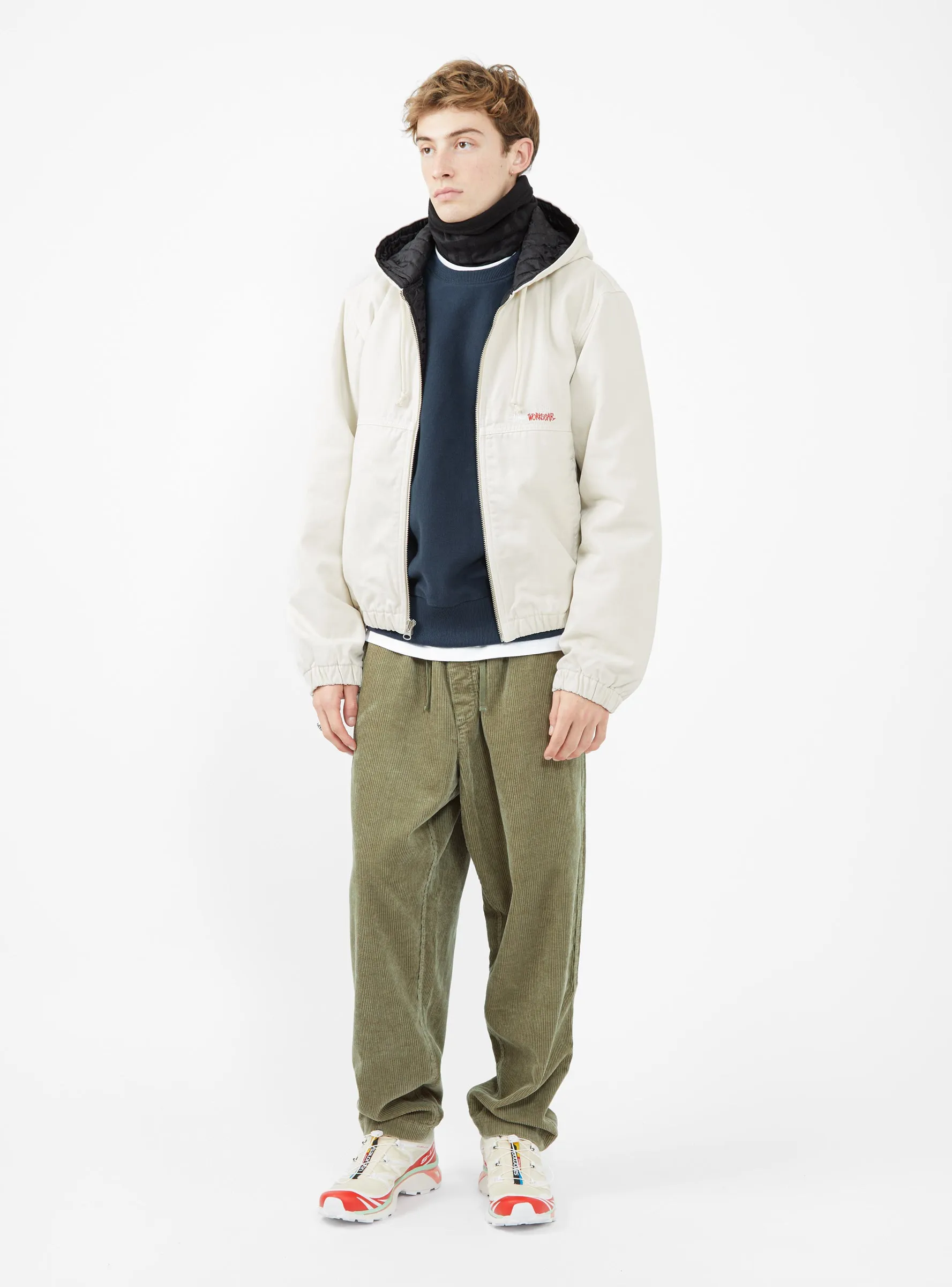 Canvas Insulated Work Jacket Bone