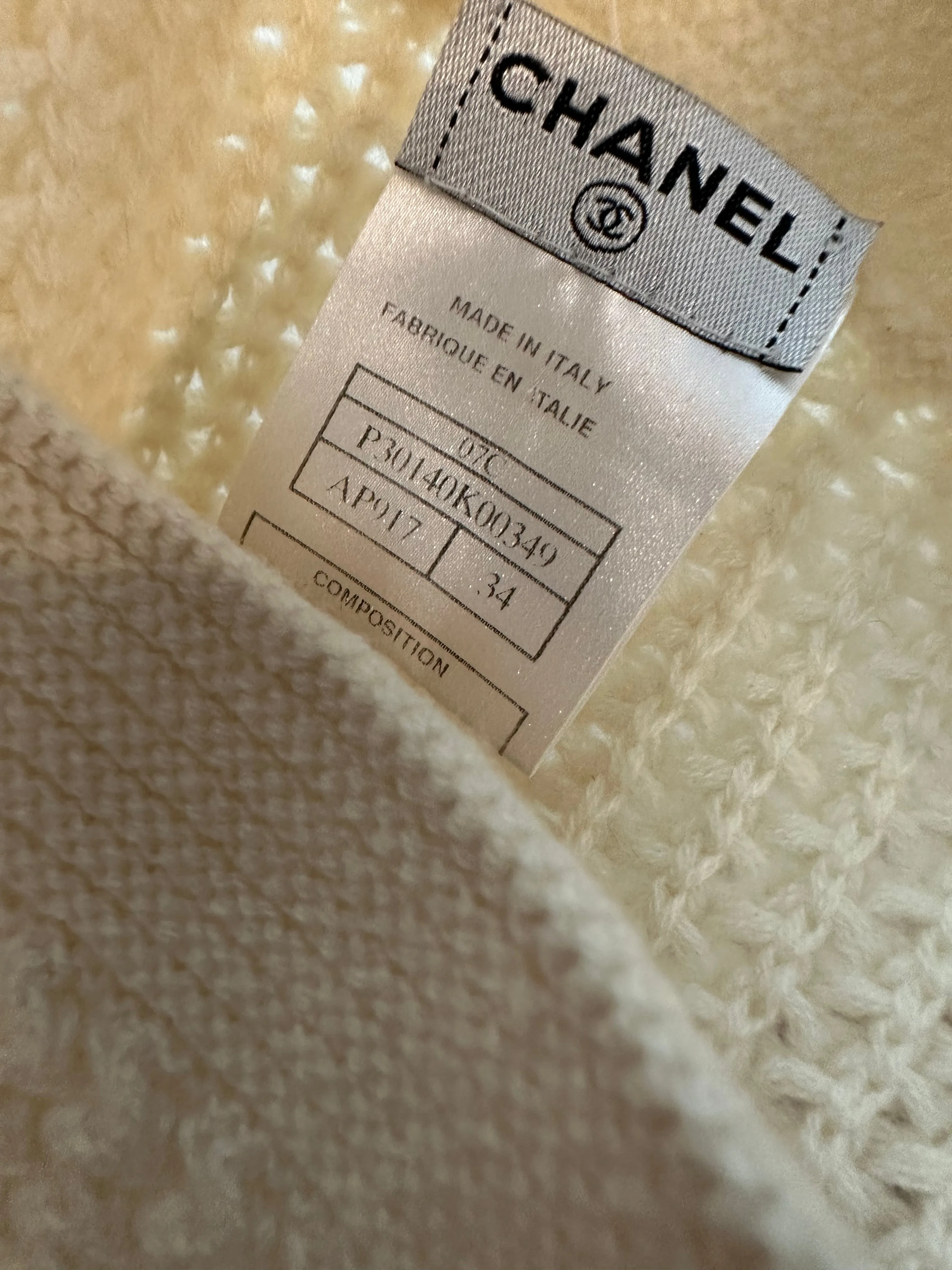 CHANEL - Knitwear cachemire size 34 FR