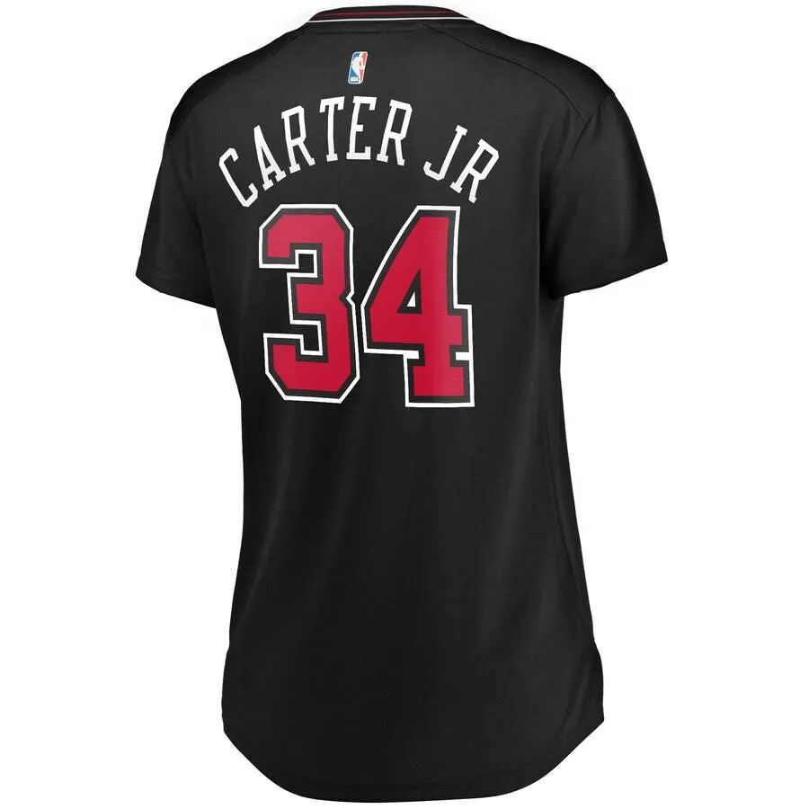 Chicago Bulls Wendell Carter Jr. Fanatics Branded Fast Break Player Statement Jersey Womens - Black | Ireland B7522E4