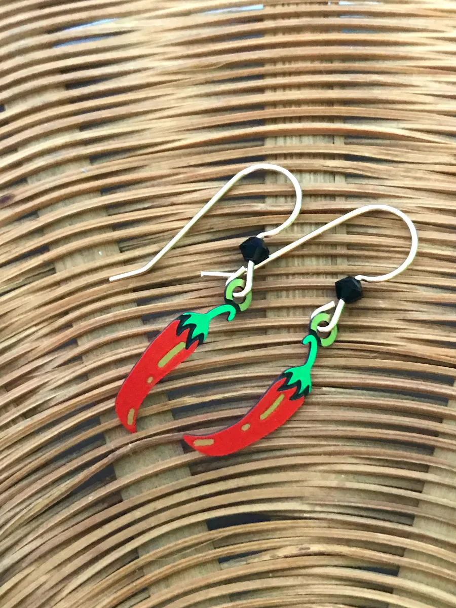 Chili Pepper Dangles by Sienna Sky