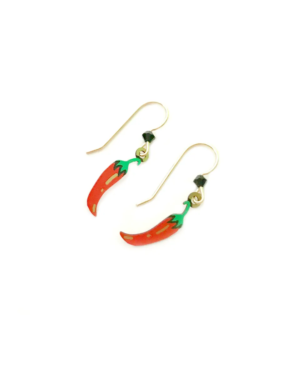 Chili Pepper Dangles by Sienna Sky