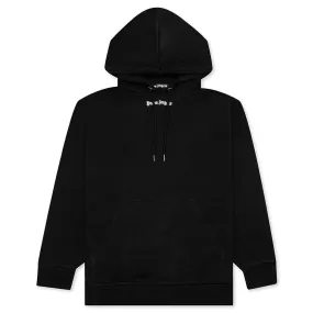 Classic Logo Over Hoodie - Black/White