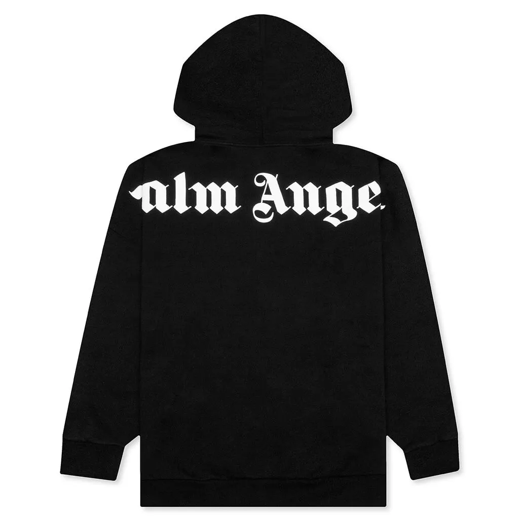 Classic Logo Over Hoodie - Black/White