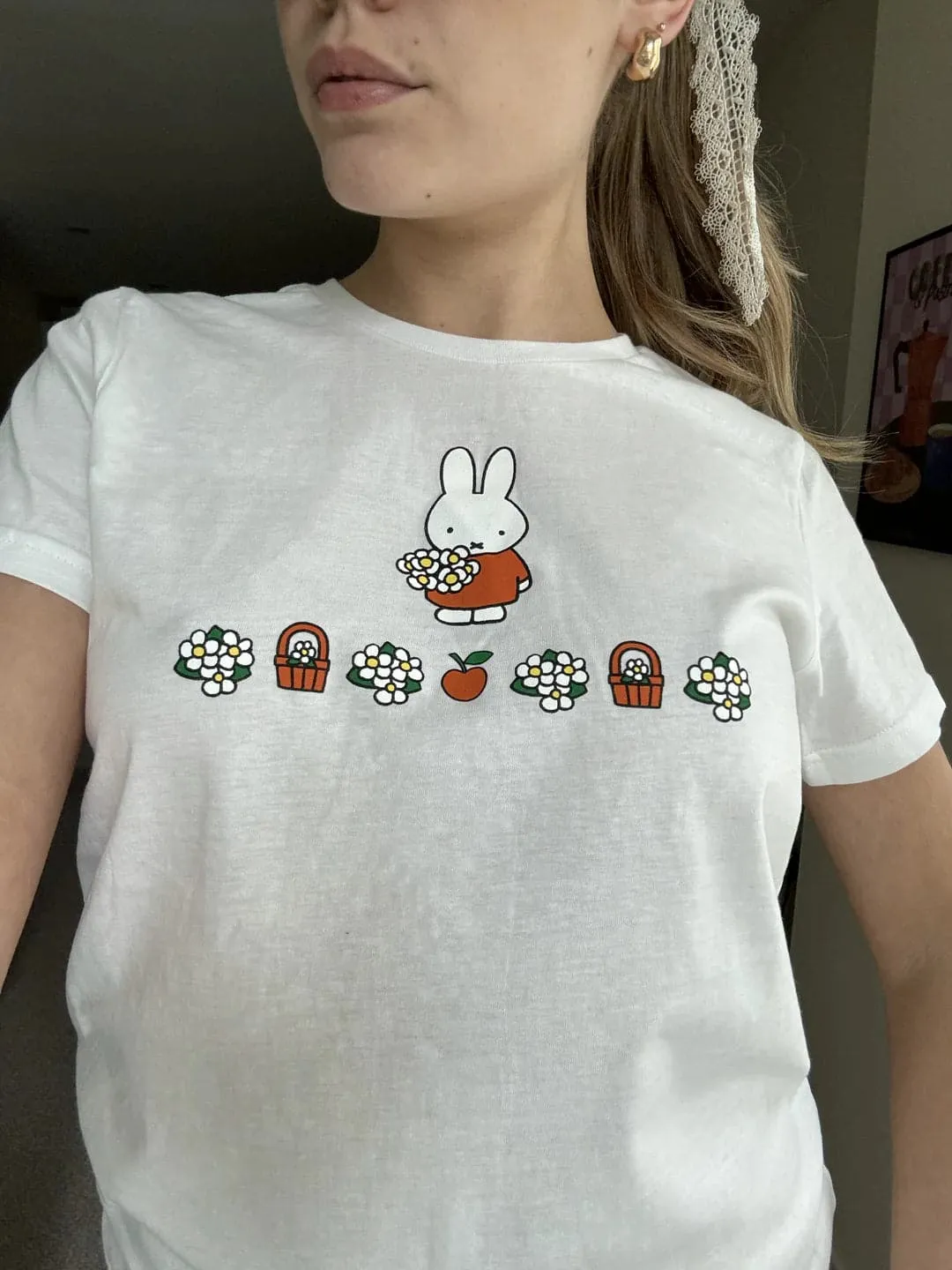 Daisy Street x Miffy Short Sleeved Fitted Tee