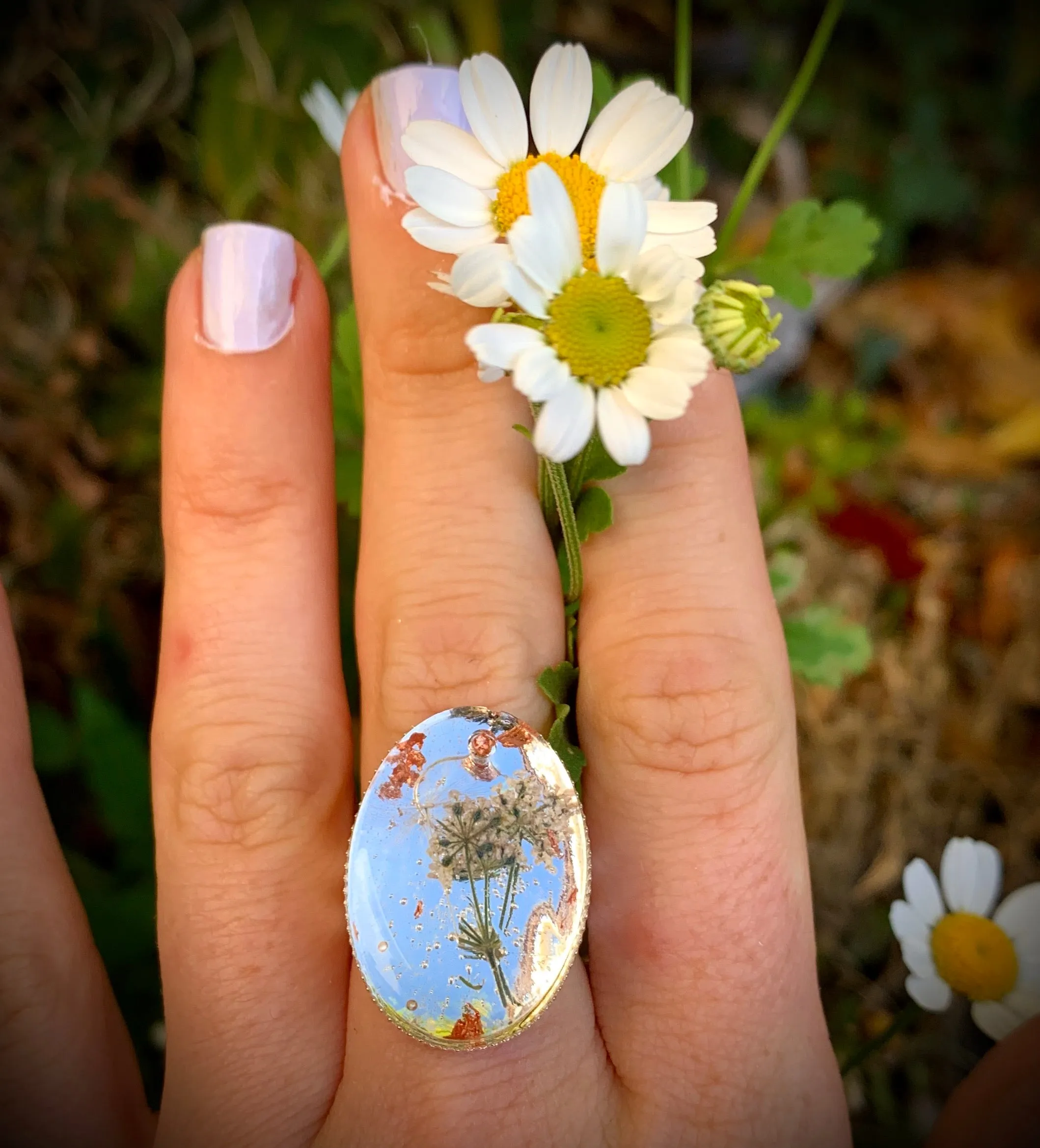 Day Dream Wild Flower Ring