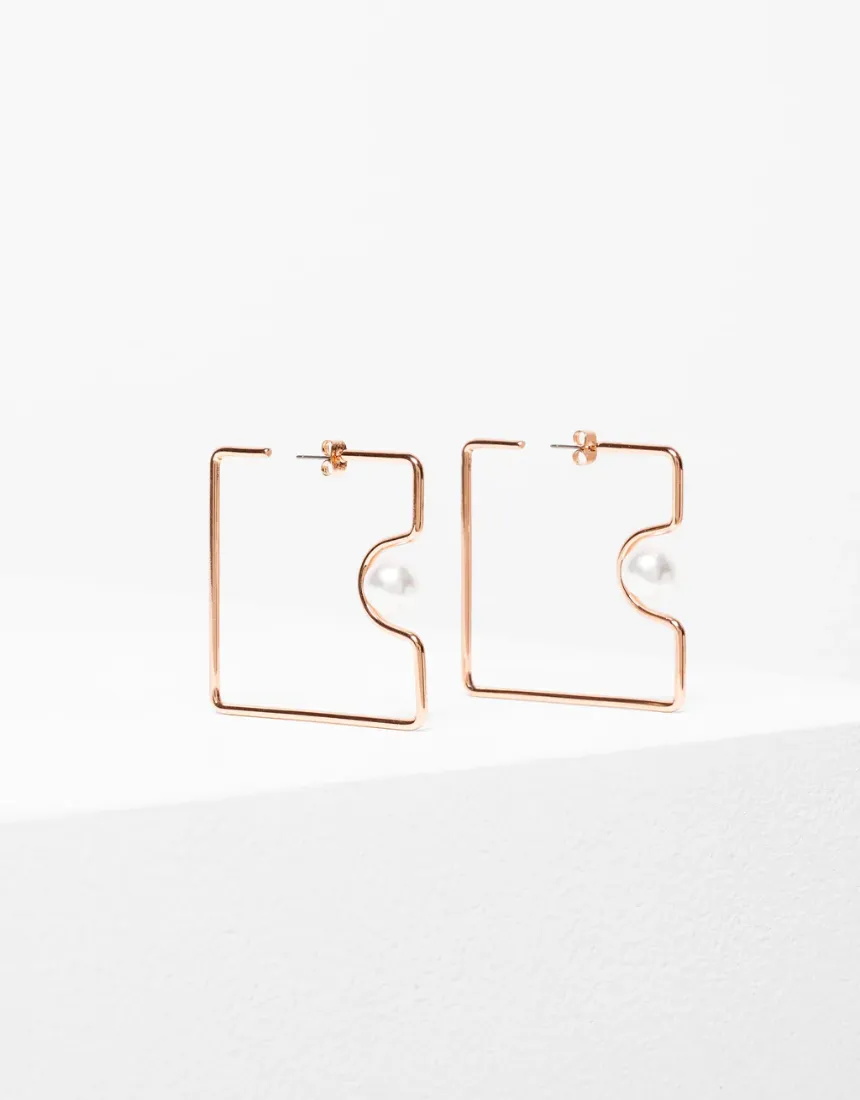 Elk - Osta Earring Rose Gold