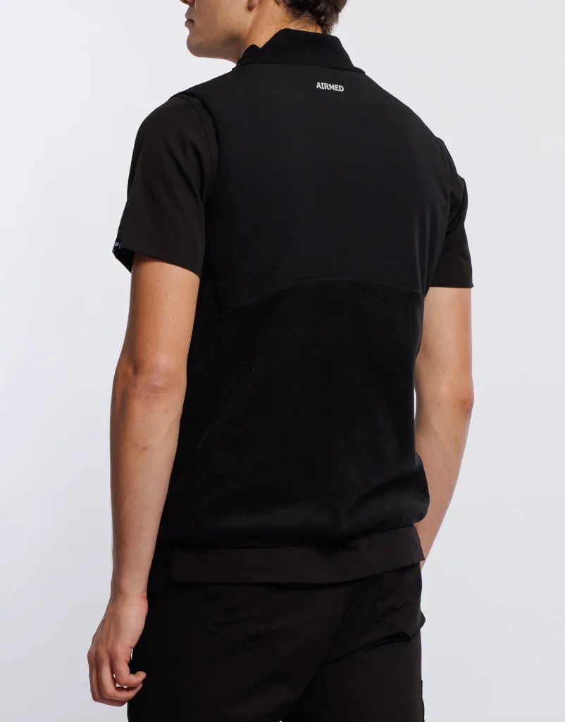 Essential Fleece Vest - Black