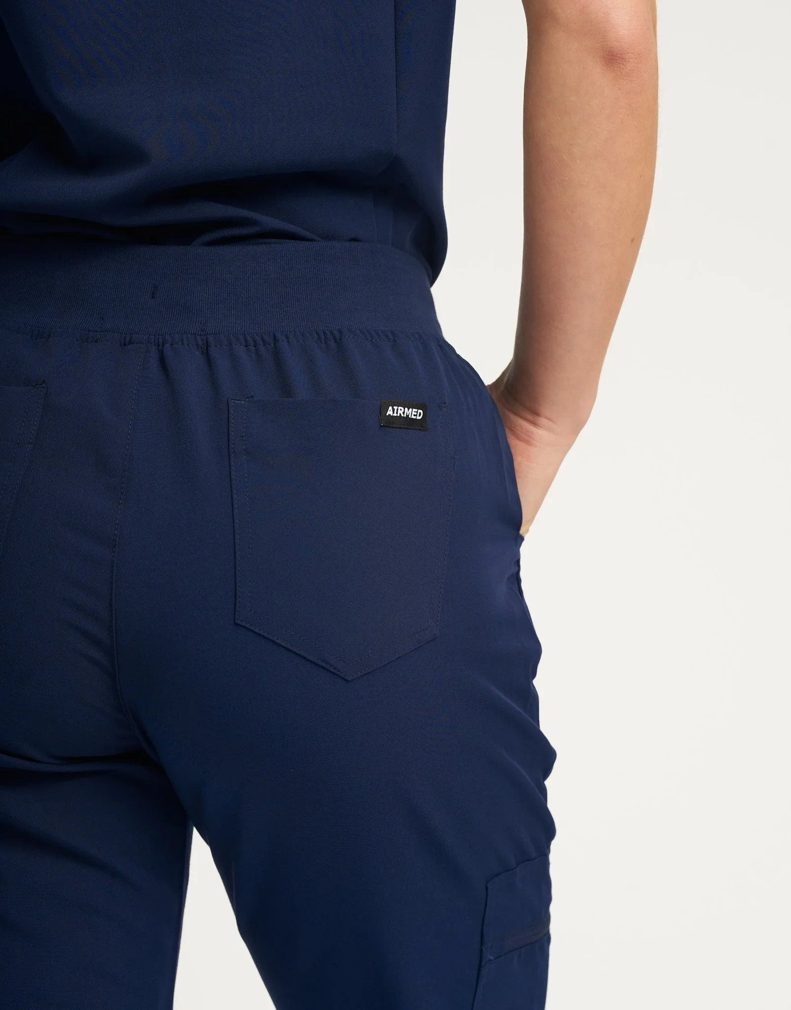 Essential Jogger Scrub Pants - True Navy