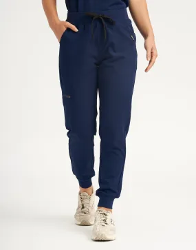 Essential Jogger Scrub Pants - True Navy