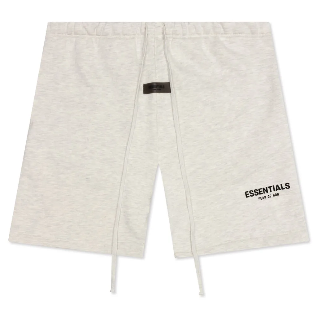 Essentials Core Sweatshort - Light Oatmeal