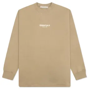 Essentials L/S Crewneck - Oak