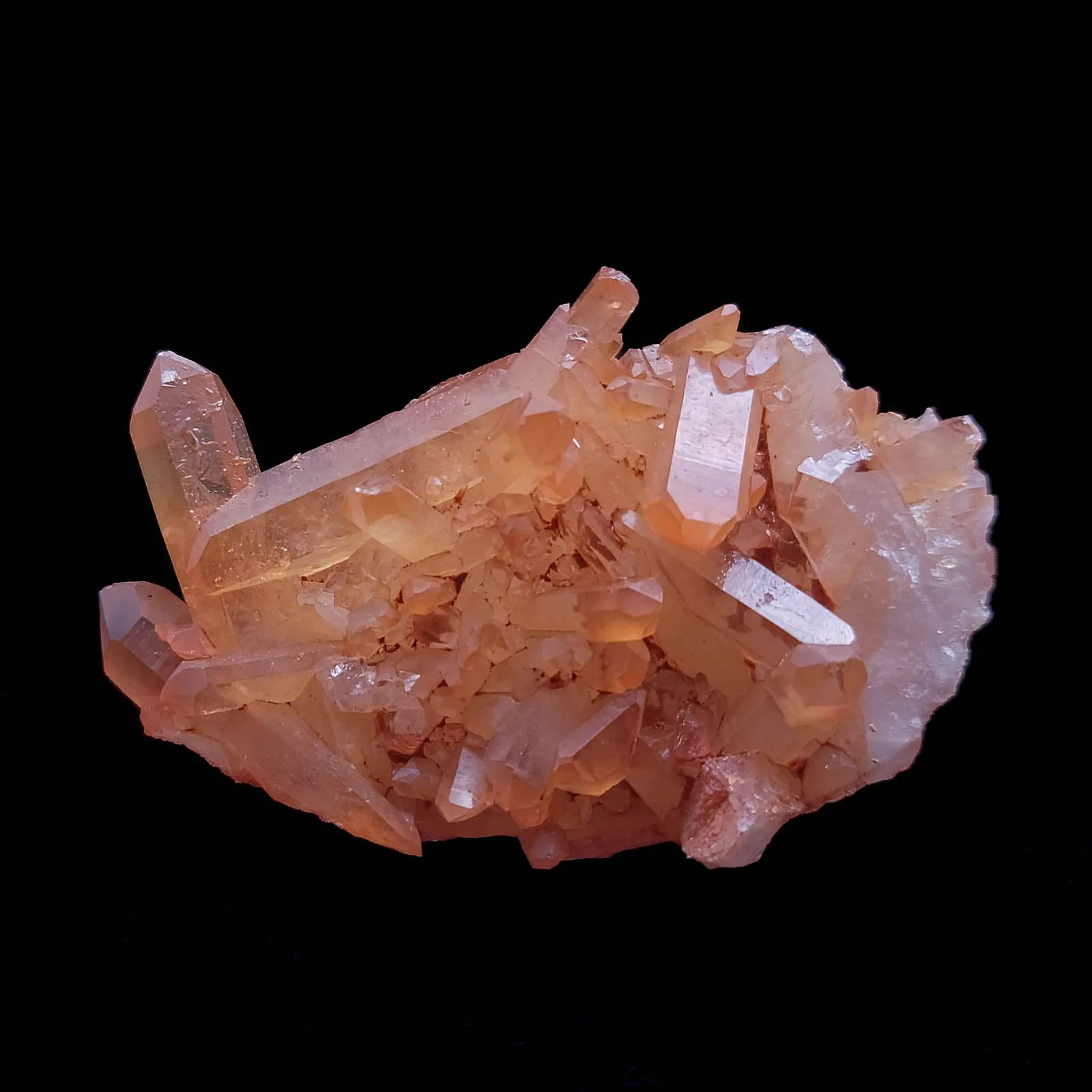 Fire Quartz Cluster-2 3/4 inches