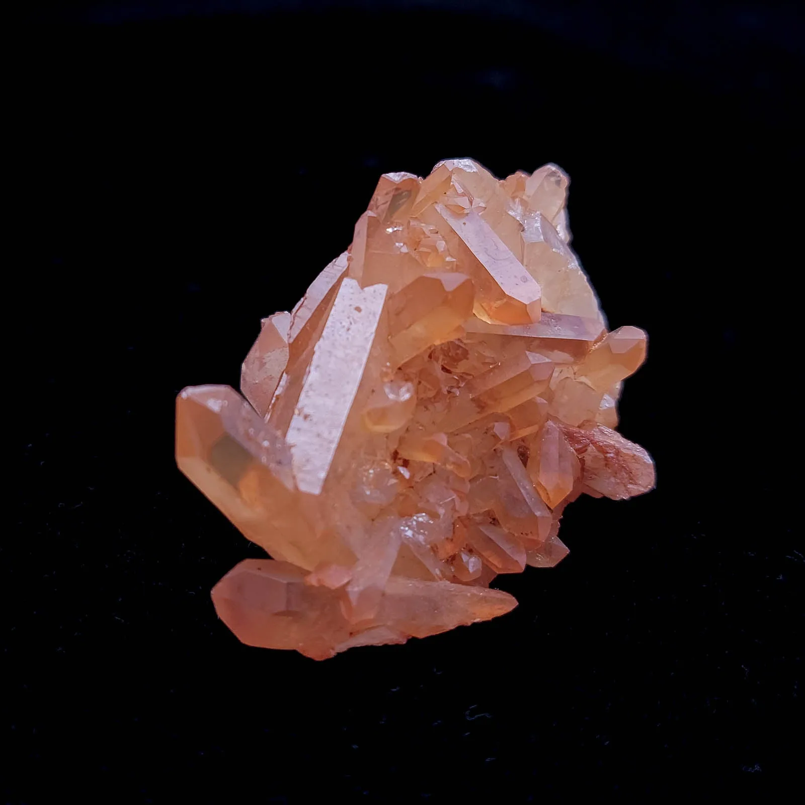 Fire Quartz Cluster-2 3/4 inches