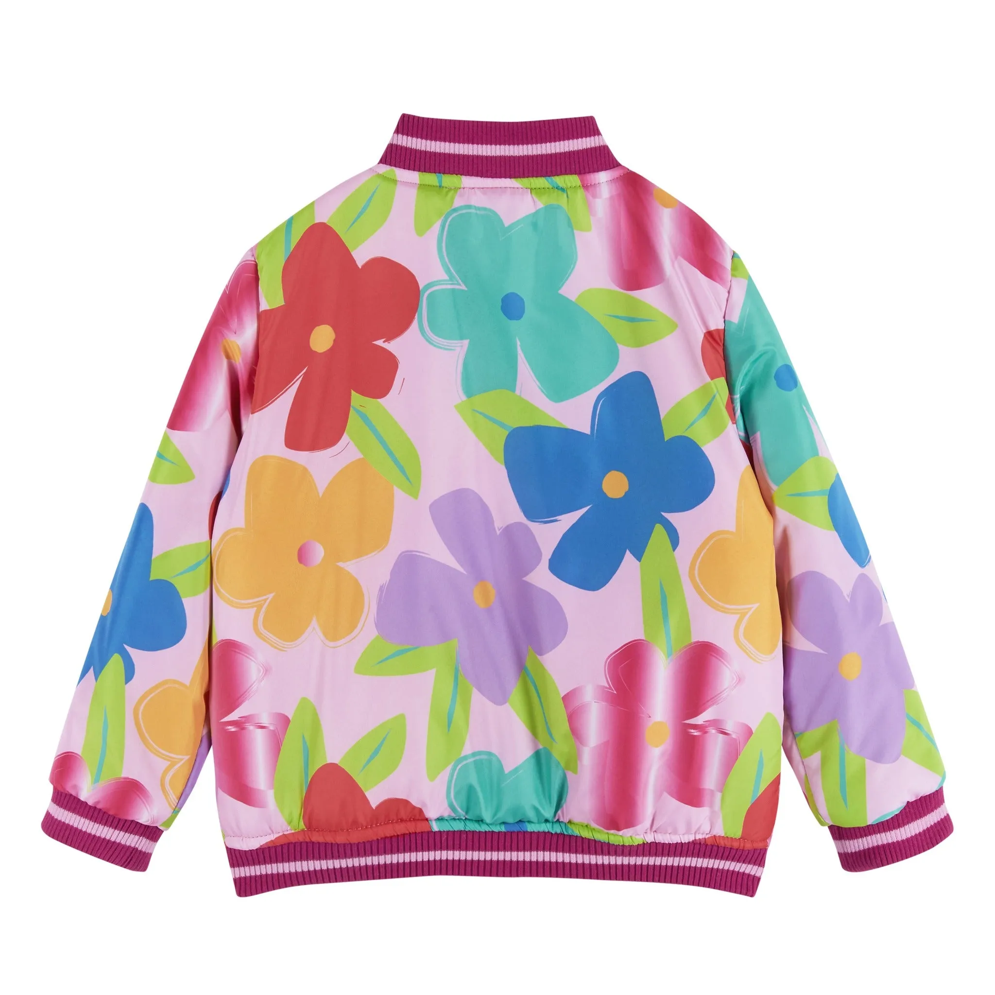 Floral Bomber Jacket