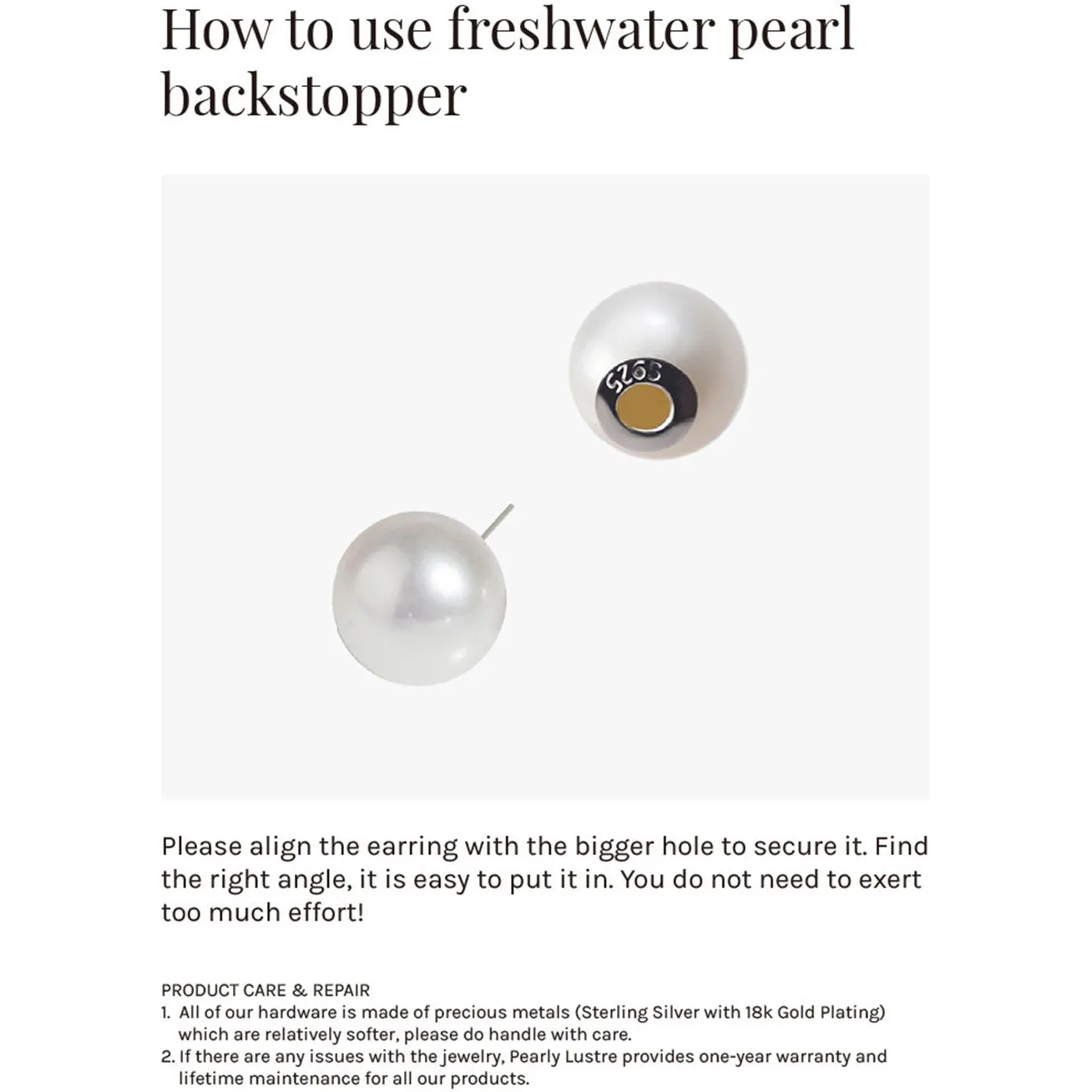 Freshwater Pearl Earrings WE00631 | STARRY