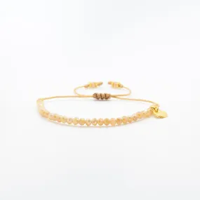 Friendship Crystal Caramel Bracelet