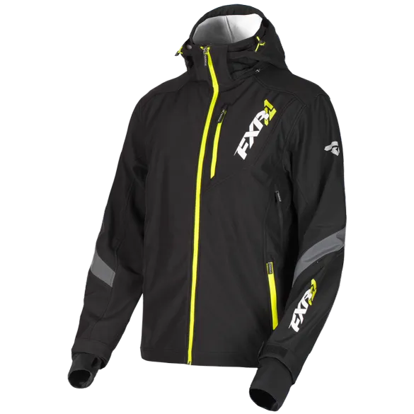 FXR Renegade 2019 Softshell Jacket Black HiVis