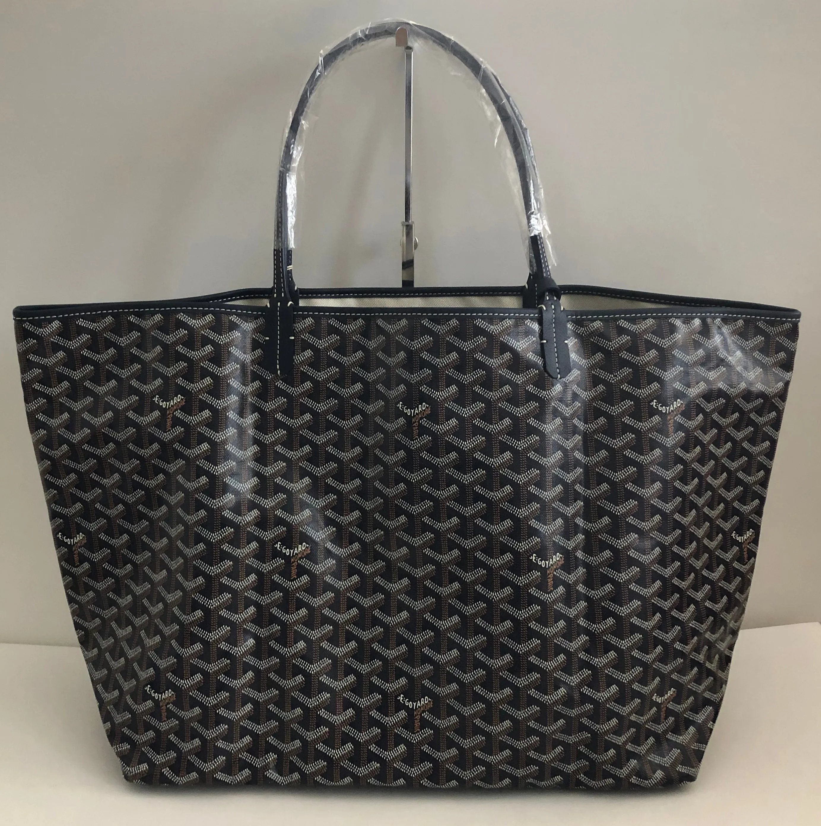 Goyard St. Louis Navy Blue GM Tote (NWT)