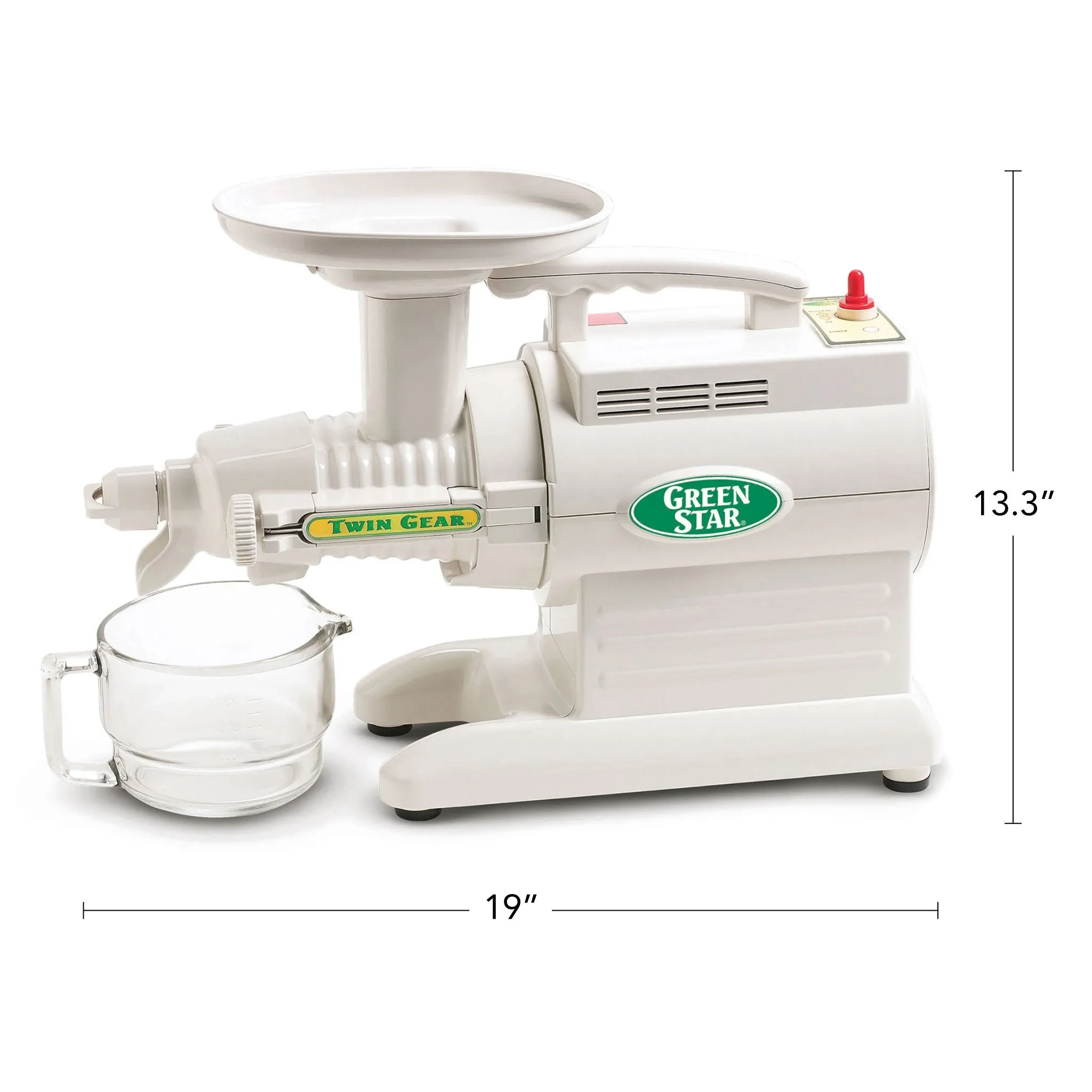 Greenstar Original Basic Twin Gear Slow Masticating Juicer