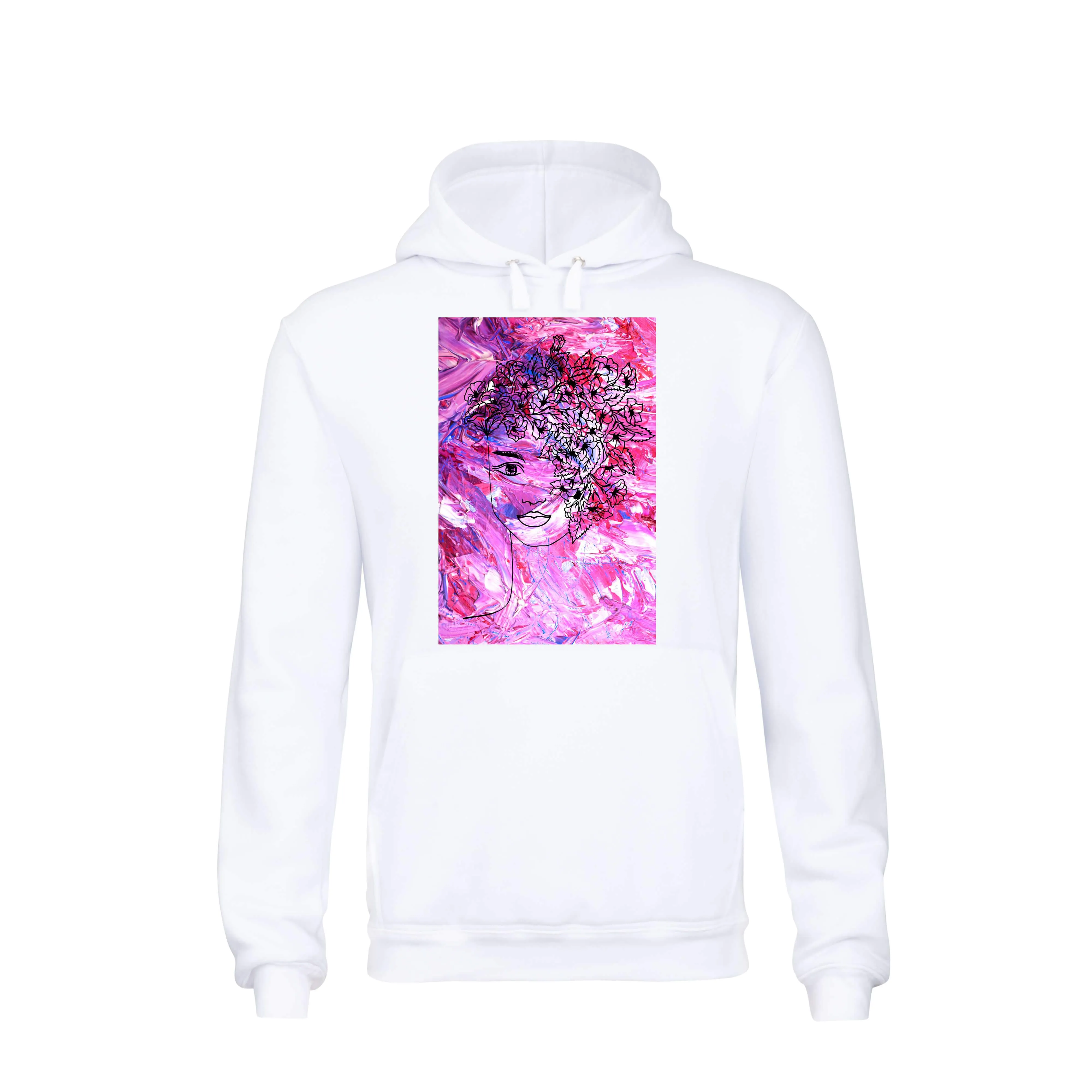 Hoodie "Flowergirl" - premium limited stock