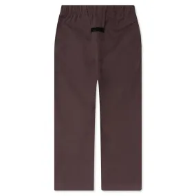 Kid's Relaxed Corduroy Trouser - Plum