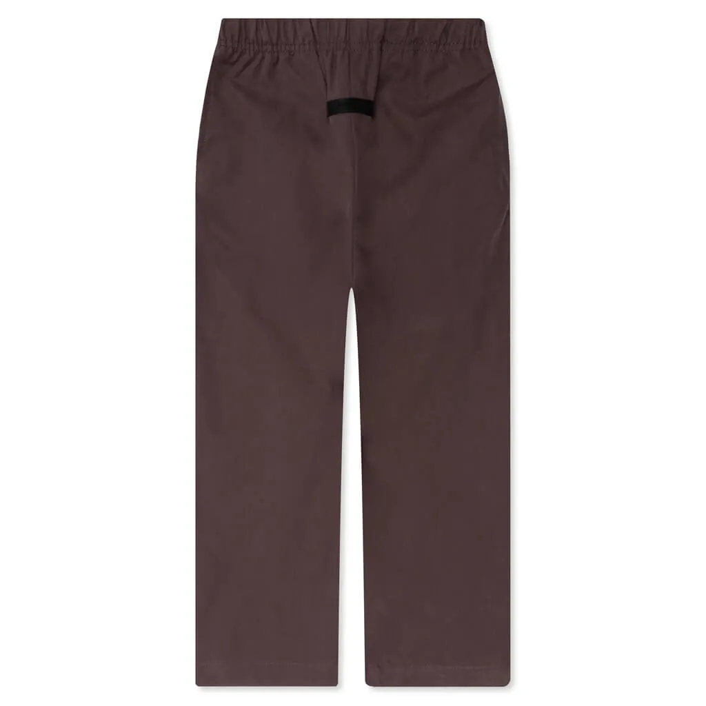 Kid's Relaxed Corduroy Trouser - Plum