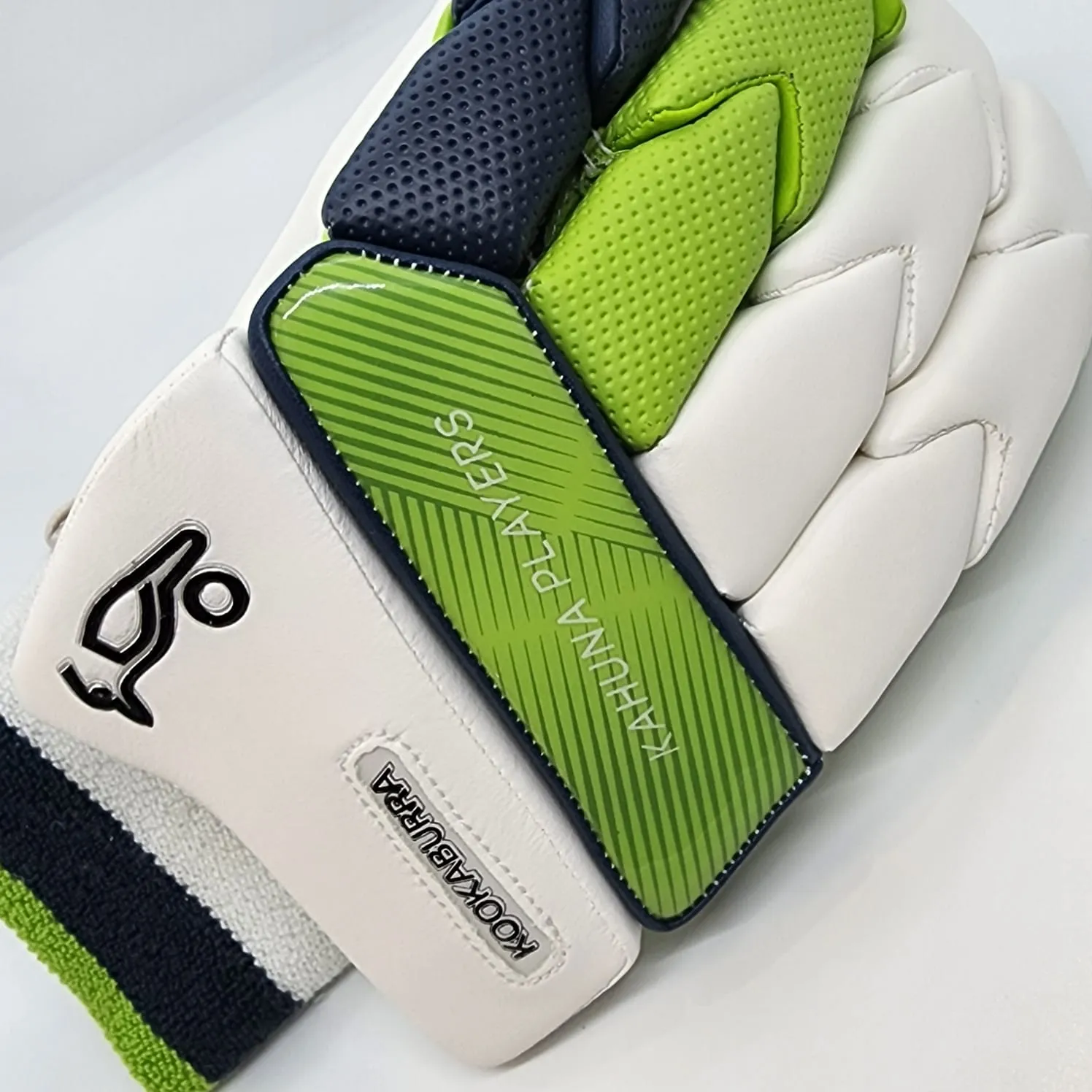 Kookaburra Kahuna Players Cricket Batting Gloves Men Size Green - For Right Hand Players