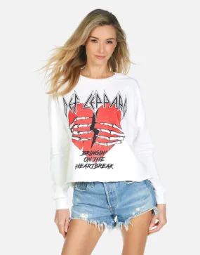 Lauren Moshi Lee X Def Leppard Heartbreak Sweater