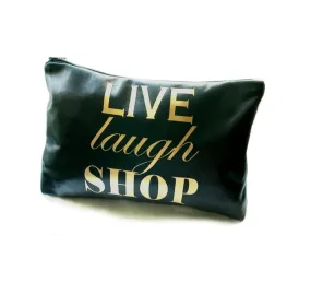 Live Laugh Shop Toiletry & Makeup Bag