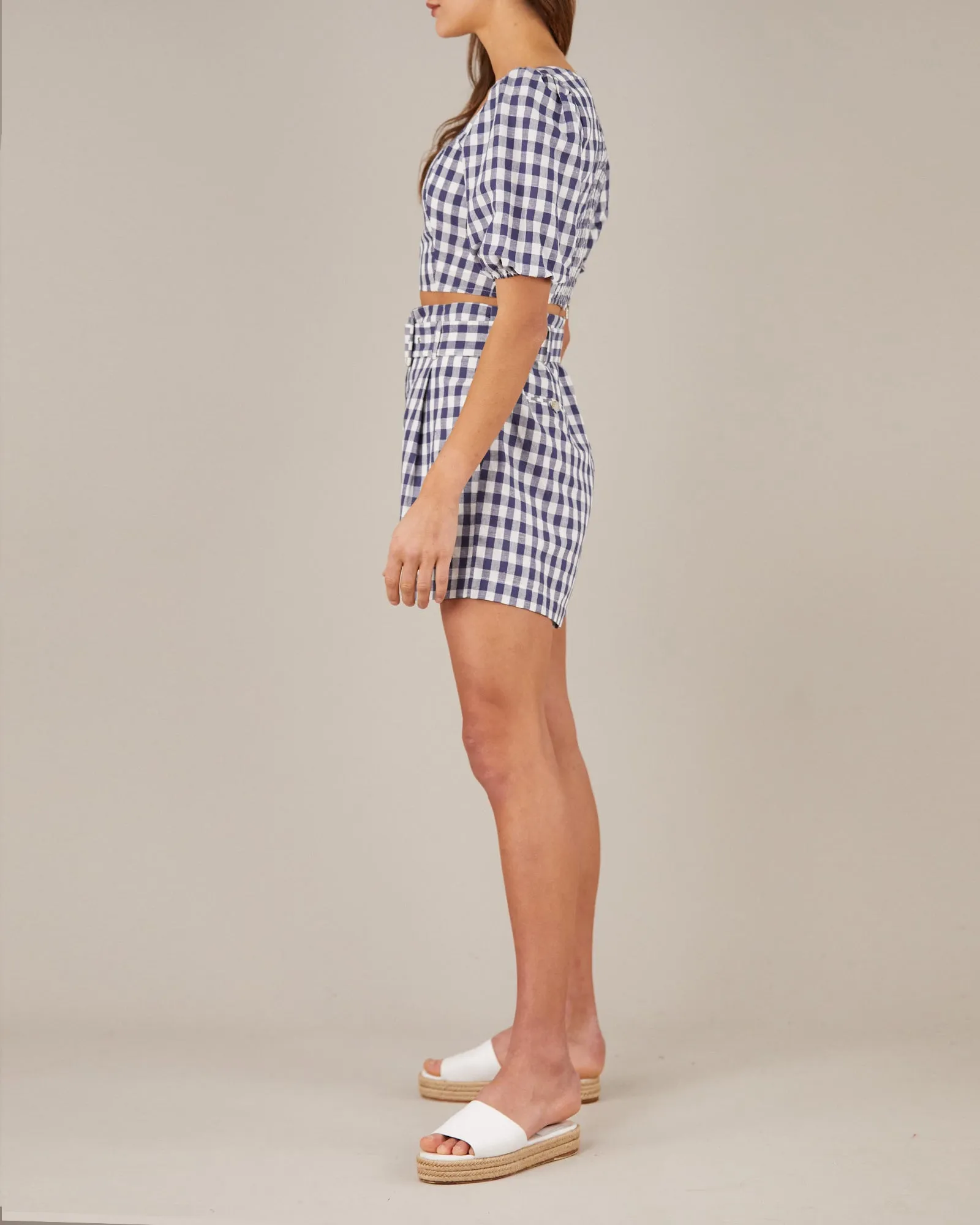 Mallee Gingham Short